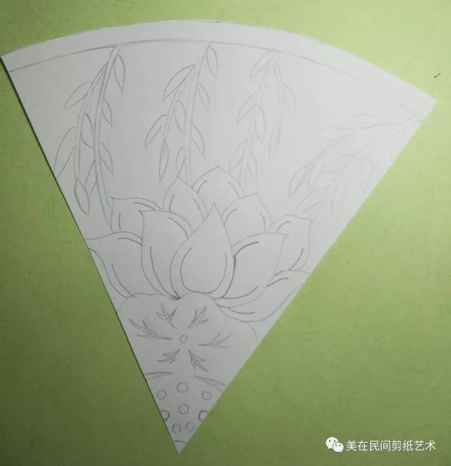连年大顺(六折团花)——【天天学剪纸】第14期图片