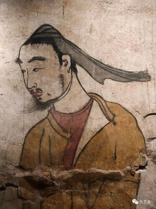 行进中的北朝持弓特别行动小组:木一古美术分享忻州九原岗壁画