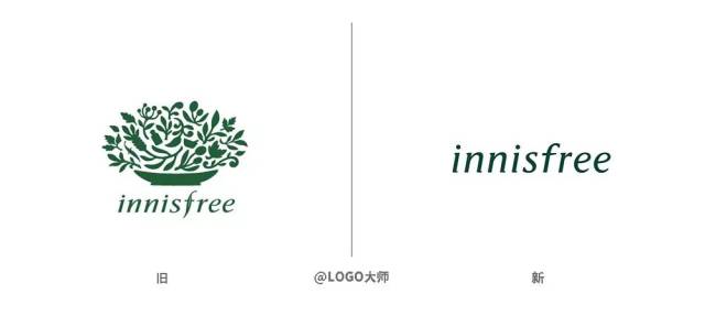 innisfree悦诗风吟换logo了!