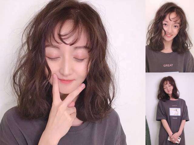 细软发质,发量少的女生,最适合这几种烫发发型!易打理