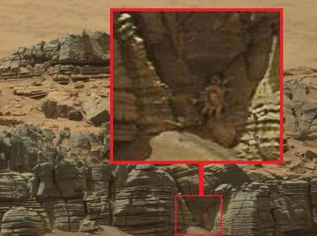 火星照片佛像目击事件,科学家解释应为幻想性视错觉,您怎么看?