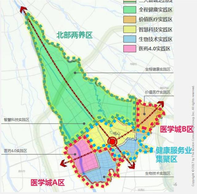 温江的未来在哪里? 最详细《成都健康产业功能区规划