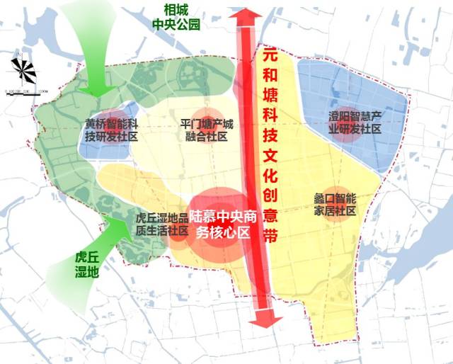 相城元和片区规划,相城区元和规划图2030,相城规划图_大山谷图库