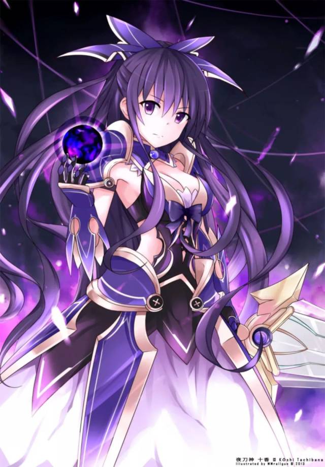 《约会大作战》时崎狂三,夜刀神十香等壁纸