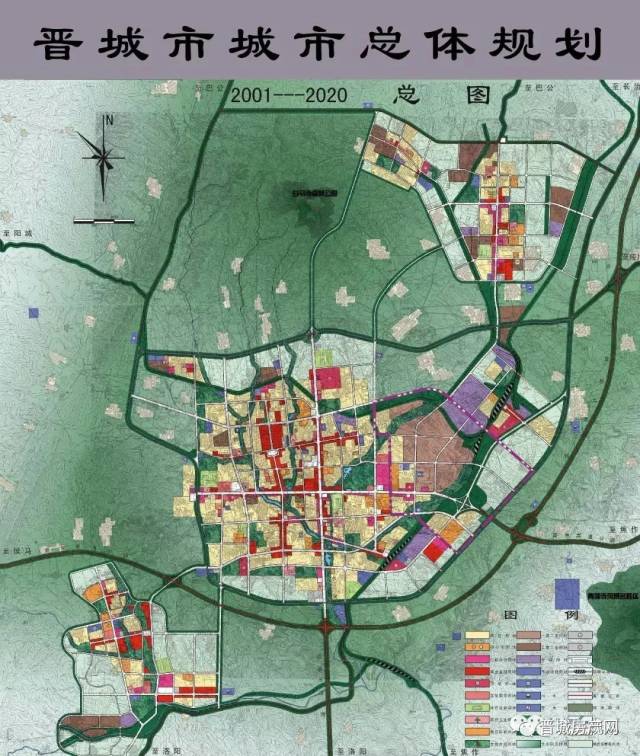 晋城2035总规进行时!3张图见证城市发展与各片区繁华!