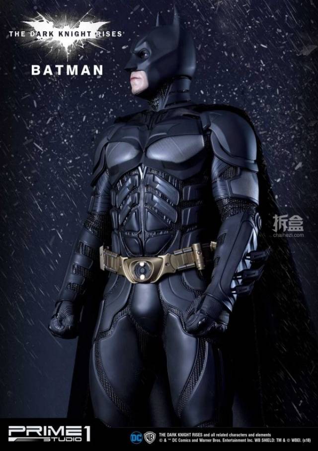 prime 1 studio《蝙蝠侠:黑暗骑士崛起》贝尔版 batman蝙蝠侠1:3雕像