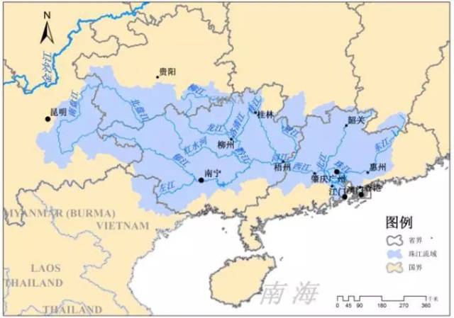 上游南盘江和红水河 当它踏上珠江三角洲这块土地时 却变得十分温驯和