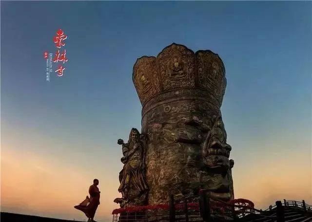 东林寺晨光