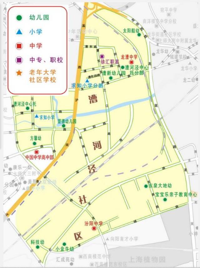徐汇区教育地图 | 你家门口有多少学校?