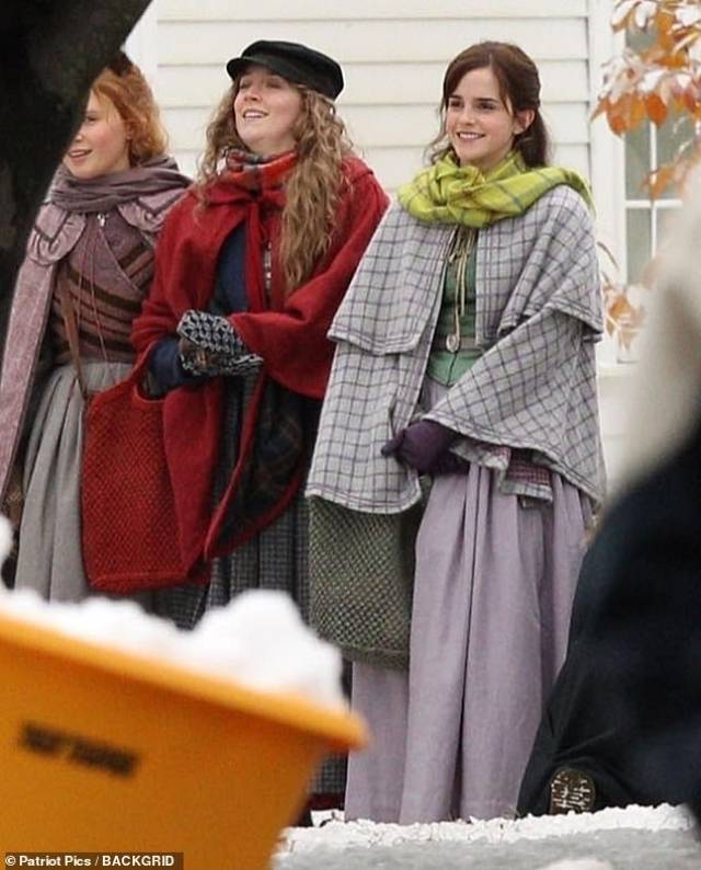 艾玛·沃特森(emma watson)拍摄新剧《小妇人》,扮演梅格·马奇