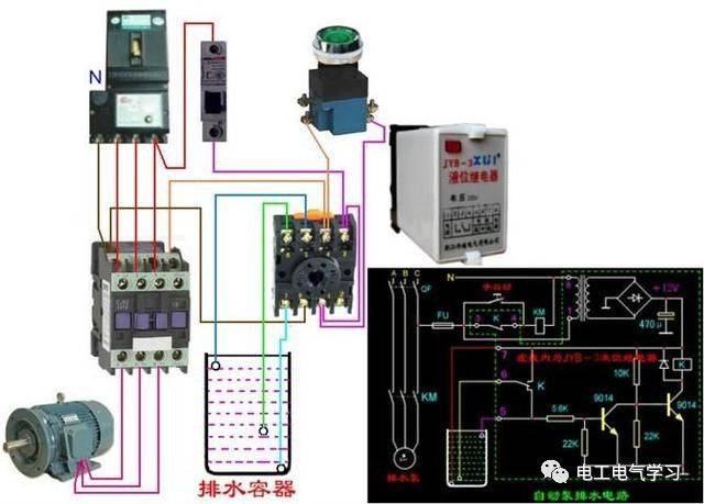 延时器接线图解380v,延时器接线图解220v 电机顺逆转,断路器,延时器接线图大全.收藏起来
