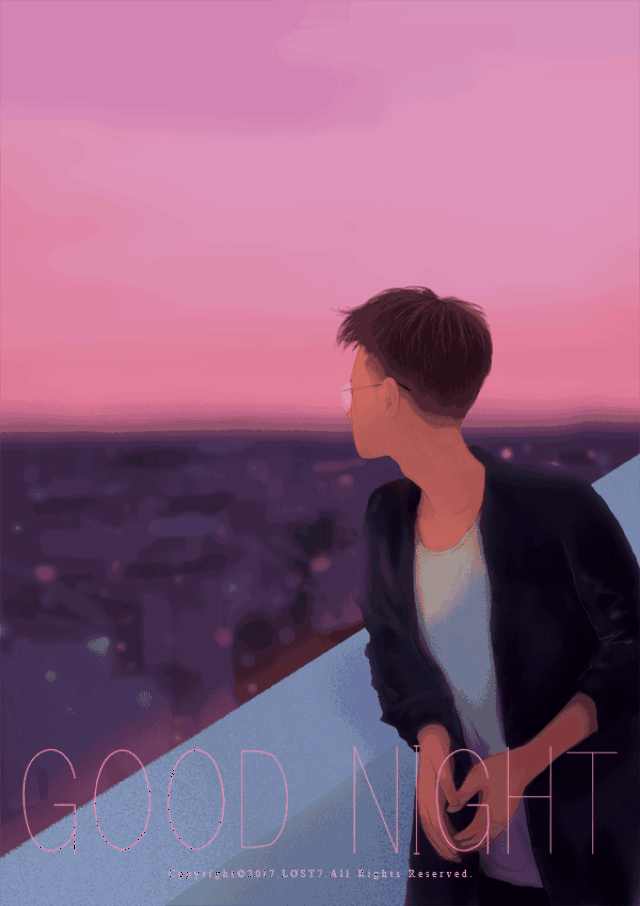 朋友圈最暖心的gif动态插画,治愈了18万人的插画师