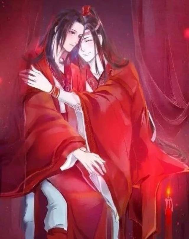 魔道:当忘羡穿上这五套喜服,蓝湛深情一吻,魏无