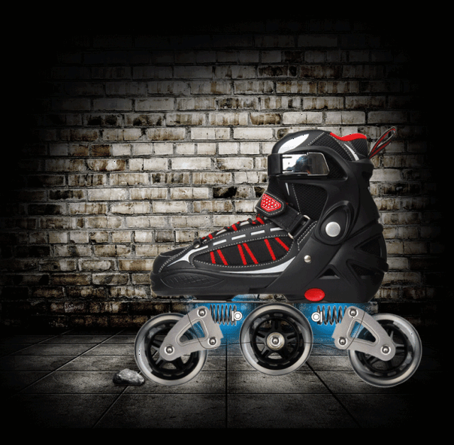 来一场复古的轮滑释放禁锢的身体