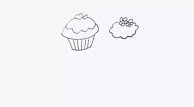 【简笔画】幼儿园生日蛋糕简笔画教程