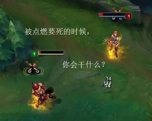 lol: 残血被挂点燃怎么办? 大多数玩家第一反应: 按闪现再说!