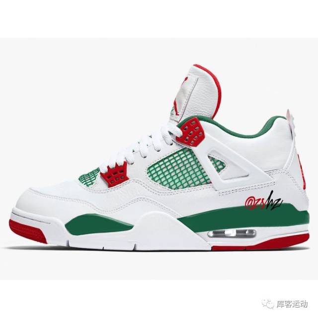 AJ4黑白Gucci配色 灵感来自斯派克·李电影