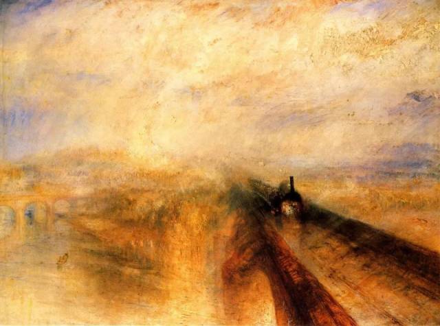 约瑟夫·马洛德·威廉·透纳,《雨,蒸汽和速度——开往西部的铁路》