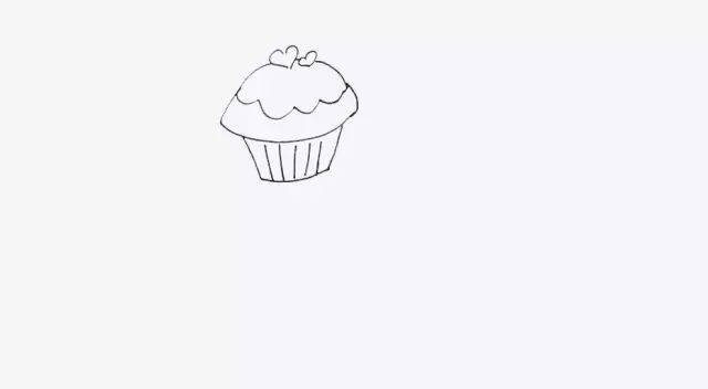 【简笔画】幼儿园生日蛋糕简笔画教程