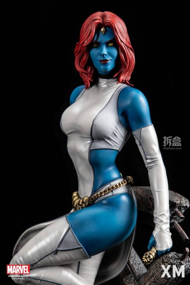 xm studios 漫威漫画 x战警 魔形女 mystique 1:4雕像