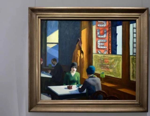 霍普(edward hopper,1882-1967)《中餐厅(杂碎)》(chop suey)