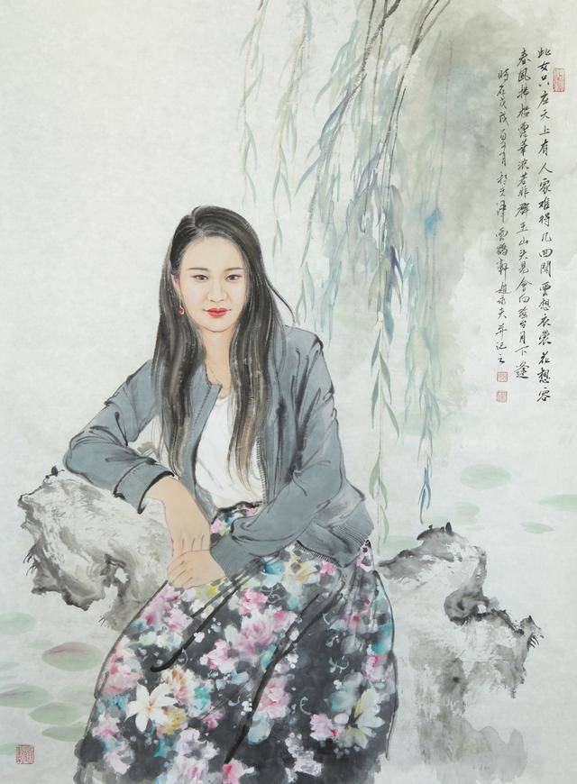 屋中有琴书,聊以慰幽独——青年画家赵永夫人物画作品