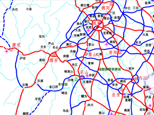 峨眉山至汉源高速公路(峨眉山市-峨边县-金口河区-甘洛县-汉源县)