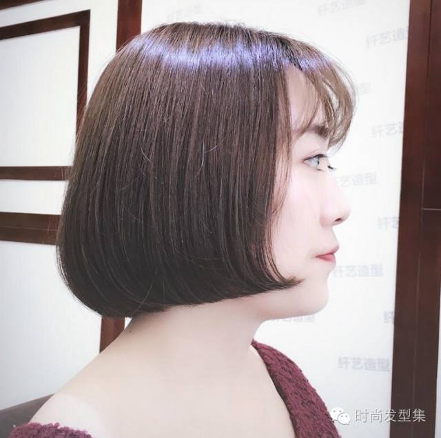 ▼ 齐脖子的发型是一种短发,看起来不是很长,可是也不会显得太短,不