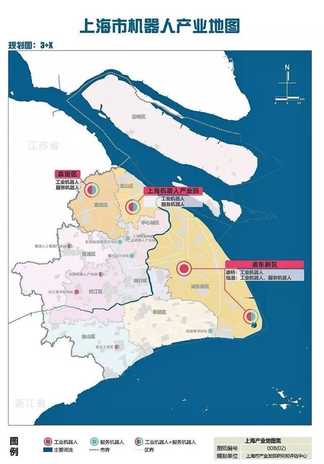 上海市产业地图发布!来看看松江的产业定位有哪些?