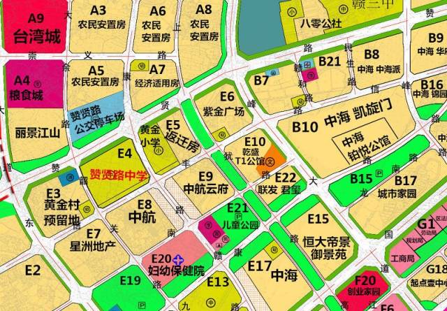 章江新区-赞贤路中学(经开区管辖)建设项目规划