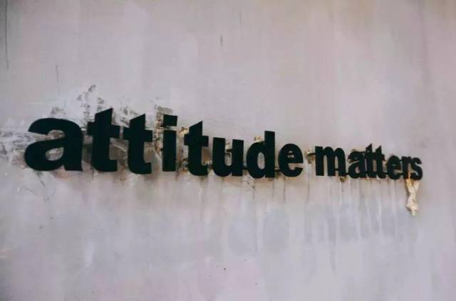 attitude matters