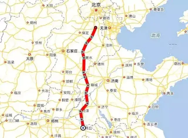 形成杭州到武汉,杭州到南昌的高铁通道,进而可以连接西安,重庆,深圳