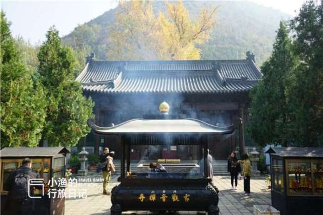 藏在终南山的西安寺庙一到秋天人流完爆5a景区究竟多美