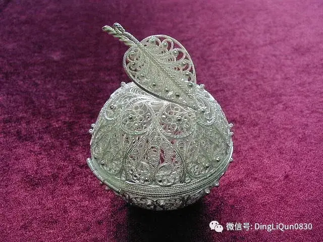 【花丝艺术】精美绝伦的花丝及花丝镶嵌艺术作品欣赏