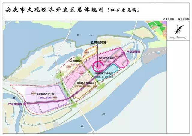 安庆大观区海口镇总体规划暨大观开区总体规划公示公告