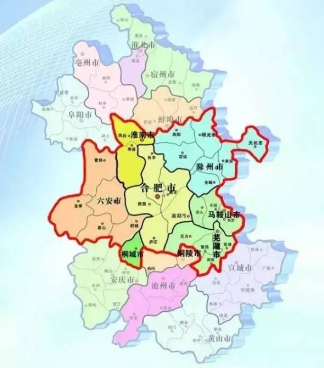 未来合肥都市圈 对标南京,杭州,宁波和苏锡常等长三角都市圈