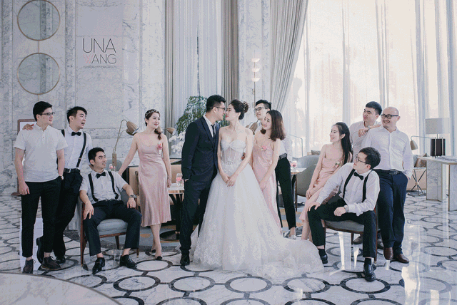 她们和他们,是一场婚礼最重要的