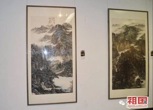 张仕森全景山水画展在国家画院美术中心隆重举行