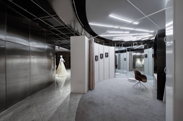 富有高级美感的kiki wong婚纱店室内设计|j&a杰恩设计 姜峰