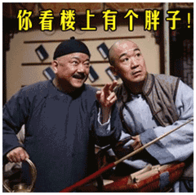 最近很火的《铁齿铜牙纪晓岚》里面,(王刚饰演的) 和珅表情包,图源