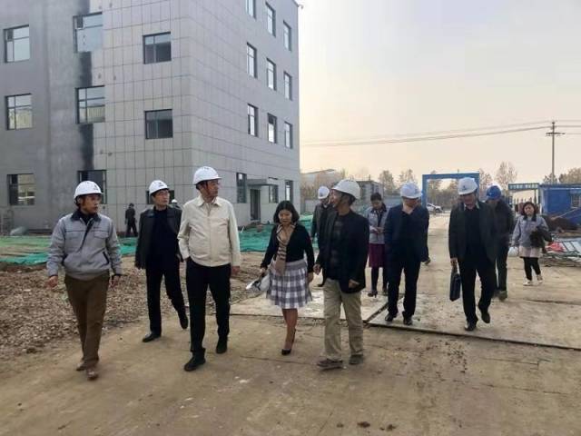 周村区委书记沙向东一行来我司调研重点项目建设