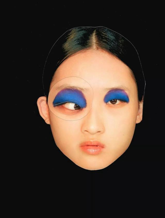 新人模特贺楚妍出镜dazed beauty online 2018