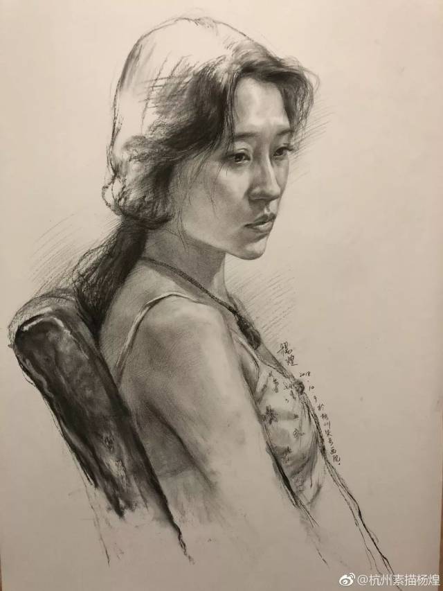 画素描头像时,结构,造型与透视是否准确,竟占画面总分的80,学好这三