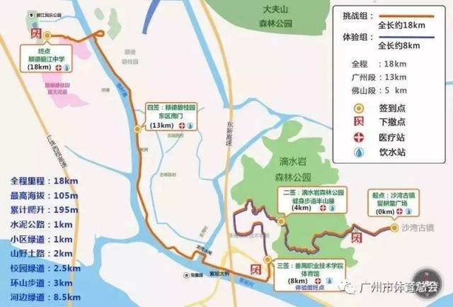 活动报名|第四届广州户外运动节—2018广佛穿越徒步大会