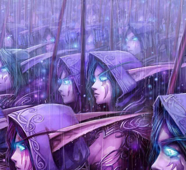 魔兽争霸:暗夜精灵两大最强兵种,第二个是剑圣