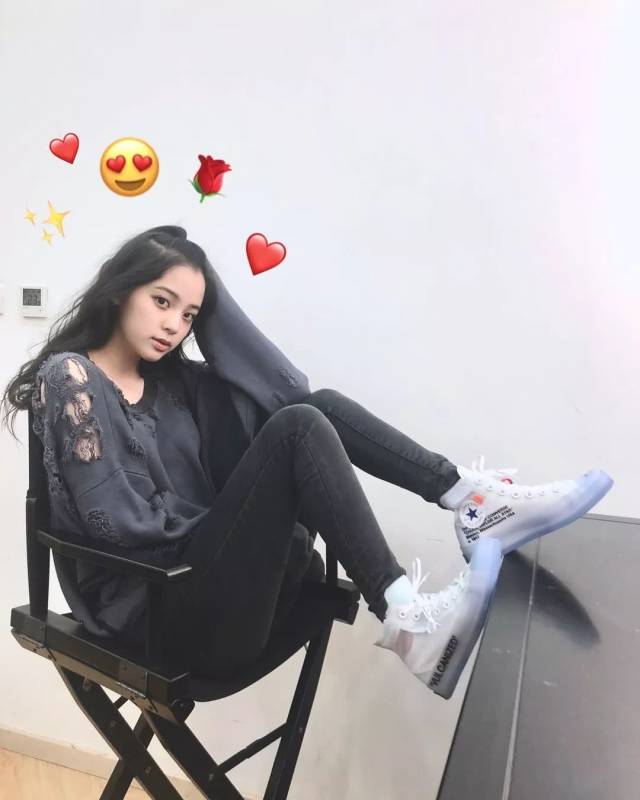 欧阳娜娜这个匡威狂魔也太可爱了吧