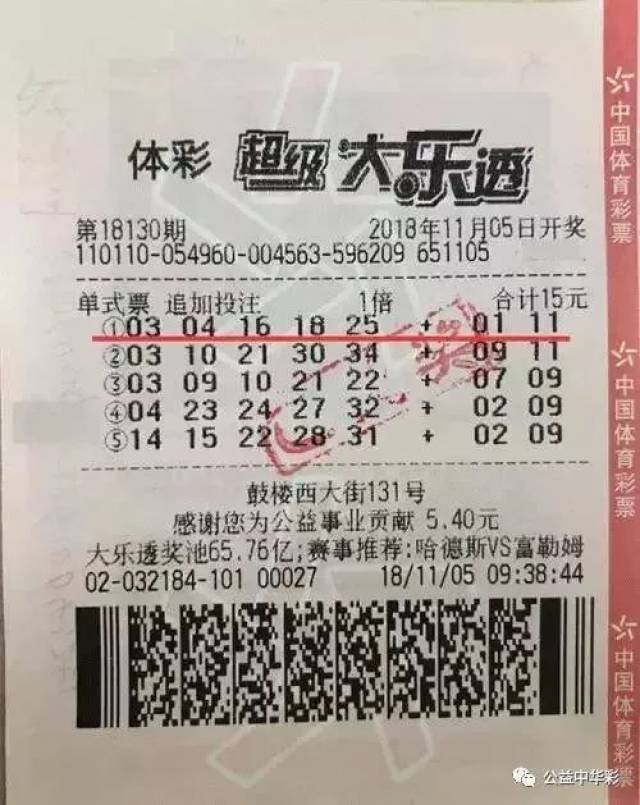 【大奖】彩友火速领走大乐透1600万 不久前刚中了一次