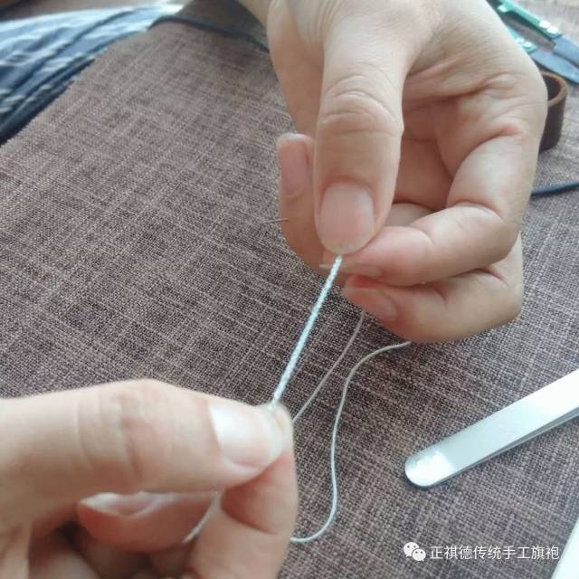 古法旗袍的点睛之笔--珠宝套扣的制作方法