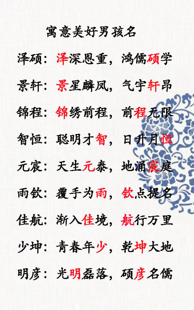 可爱宝宝起好名,幸福一辈子,简单大气的宝宝名字