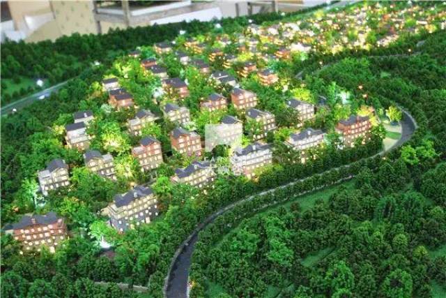 贵阳茵特拉根别墅模型私人东方市出售别墅小镇图片